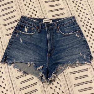 Abercrombie jean shorts